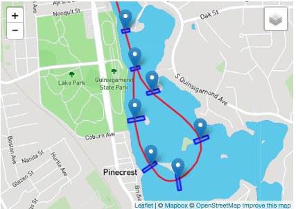 Lake Quinsigamond GPS Speed Order Challenge Results